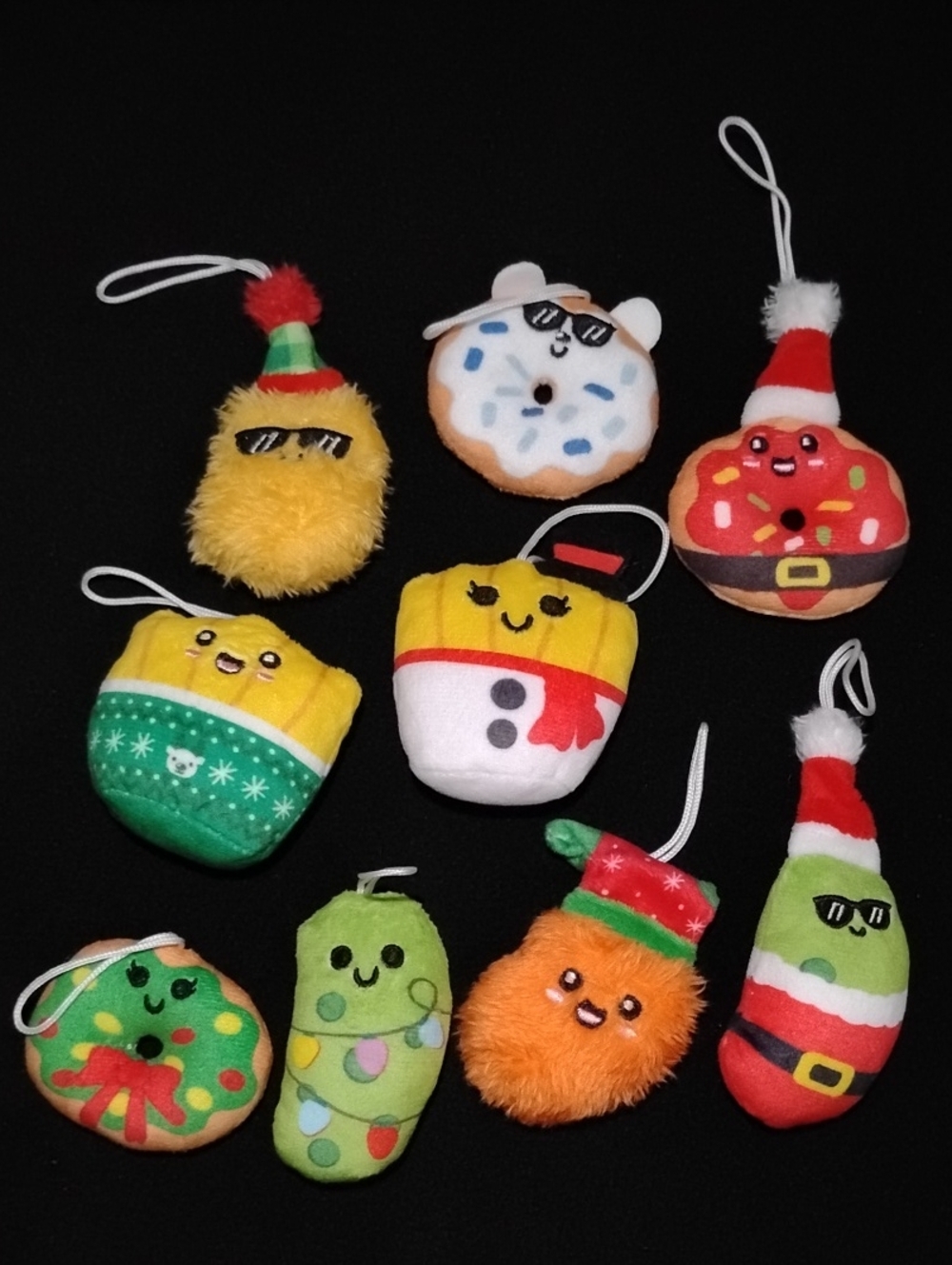 Relatable Emotional Support Advent Calendar Holiday Plush Ornament Set of 9